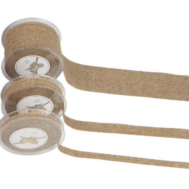 Κορδέλα Λινάτσας (γιούτα) 25mm