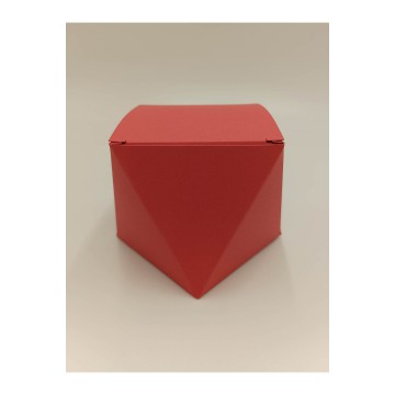 Κουτί Χάρτινο (Διαμάντι) Πολύγωνο (μαύρο,κόκκινο,πετρόλ)