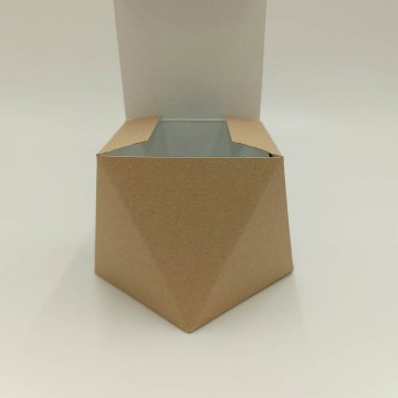 Μπιζόκουτο Χάρτινο No. (διαμάντι) 8*8*8 (Κραφτ)