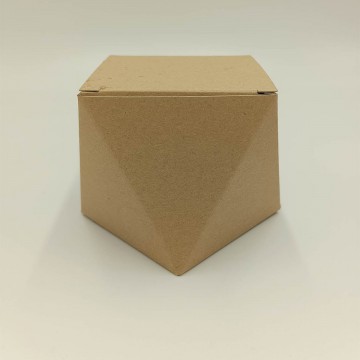 Μπιζόκουτο Χάρτινο No. (διαμάντι) 8*8*8 (Κραφτ)