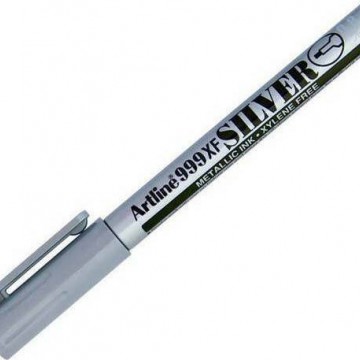 Artline 999XF Ανεξίτηλος Μαρκαδόρος Ασημί 0.8mm