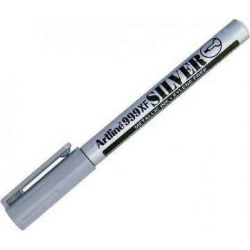 Artline 999XF Ανεξίτηλος Μαρκαδόρος Ασημί 0.8mm