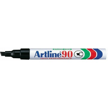 Artline 90 Ανεξίτηλος Μαρκαδόρος Μαύρος 5mm (Επαναγεμιζόμενος)