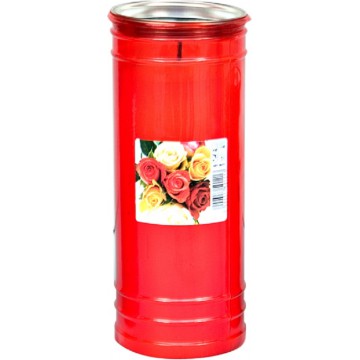 Κερί Για Μνήματα (Κόκκινο) 80h