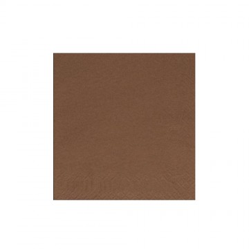 Finezza Χαρτοπετσέτα Πολυτελείας 2Φ Καφέ 33x33εκ. 85τμχ