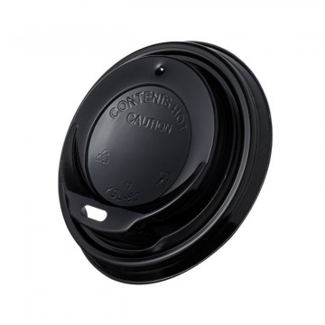Καπάκι Πιπίλα 45mm Μαύρο (100τμχ)