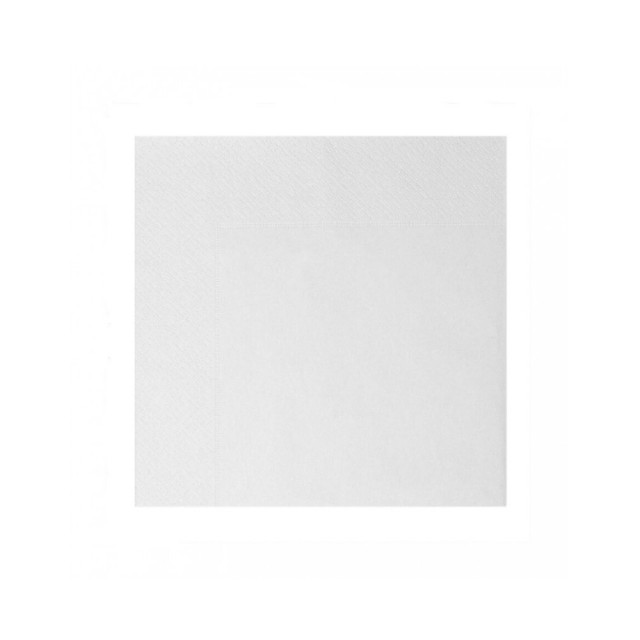 Χαρτοπετσέτα Πολυτελείας 2Φ Λευκή 33x33εκ. 150τμχ