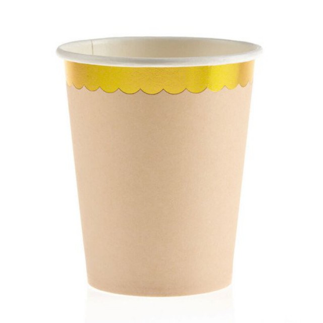 Ποτήρι Χάρτινο Συννεφάκι Ροζ