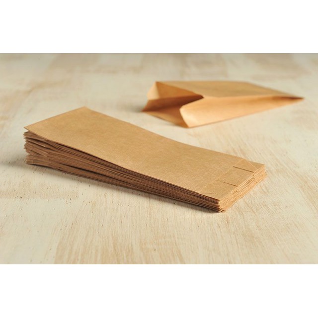 Χαρτοσακούλες Kraft -  καφέ 