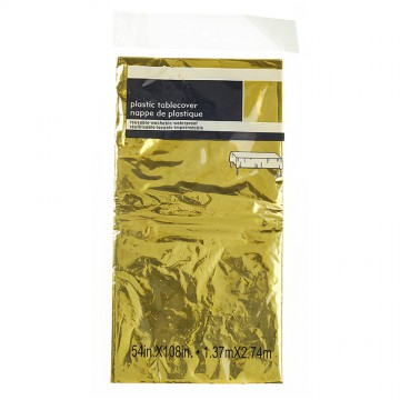 Τραπεζομάντηλο Πλαστικό Χρυσό
