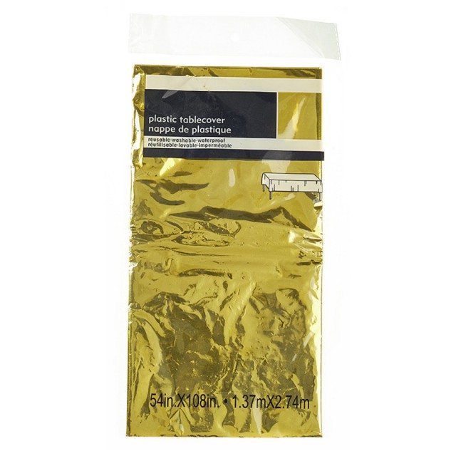Τραπεζομάντηλο Πλαστικό Χρυσό