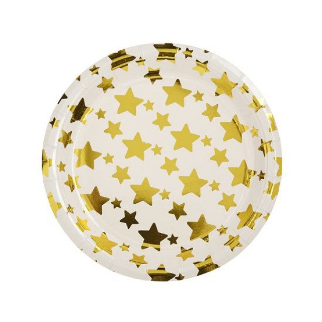 Πιάτο Χρυσό Αστέρι 23cm