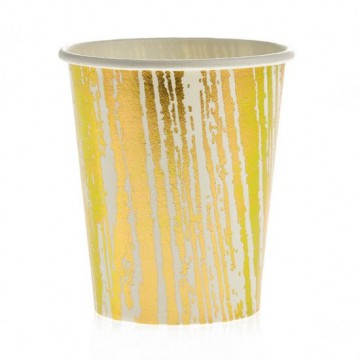 Ποτήρι Χάρτινο Χρυσό