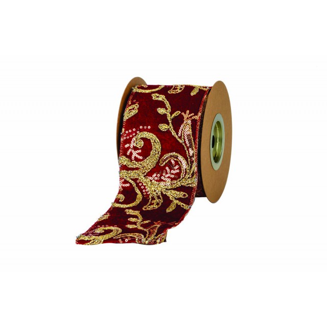 Χριστουγεννιάτικη Κορδέλα Νο4