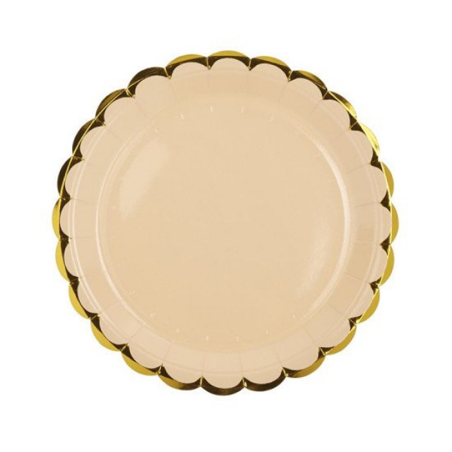 Πιάτο Συννεφάκι Σομόν 23cm