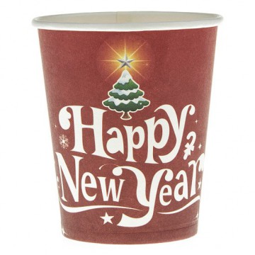Χριστουγεννιάτικο Χάρτινο Ποτήρι 2