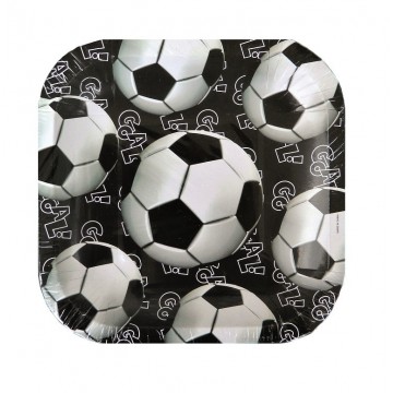 Πιάτο Χάρτινο Τετράγωνο Μπάλα