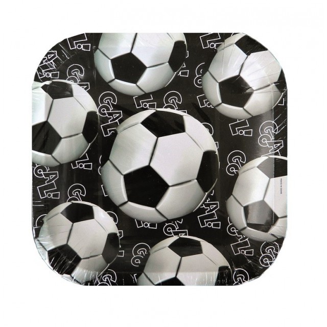 Πιάτο Χάρτινο Τετράγωνο Μπάλα