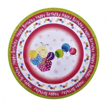 Πιάτο Χάρτινο Ζουζούνια