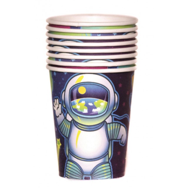 Ποτήρι Χάρτινο Αστροναύτης