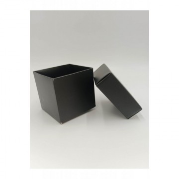 Μπιζόκουτο Χάρτινο No15 8*8*8 Κύβος (Μάυρο)