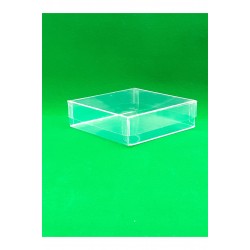 Κουτί Διάφανο Τετράγωνο 10x10x3