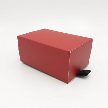 Μπιζόκουτο Χάρτινο No. (συρταρωτό) 10*7*5 (Μπορντό)