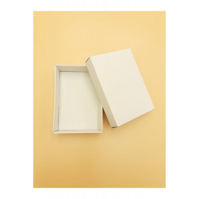 Κουτί Χάρτινο 10.5 x 7.5 x 3 (κραφτ-λευκό)