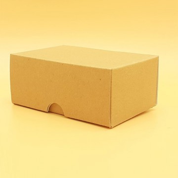 Μπιζόκουτο Χάρτινο No. 10,5*7*4,5 (Κραφτ-Λευκό)