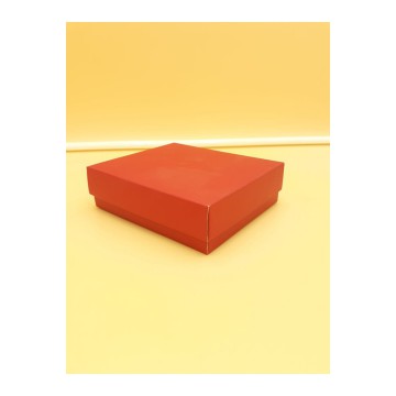 Κουτί Χάρτινο 12.5 x 10.5 x 3.5 (μαύρο-μπορντό)