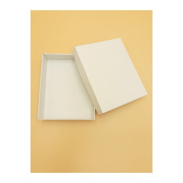 Κουτί Χάρτινο 16,5 x 13 x 3,5 (κραφτ-λευκό)