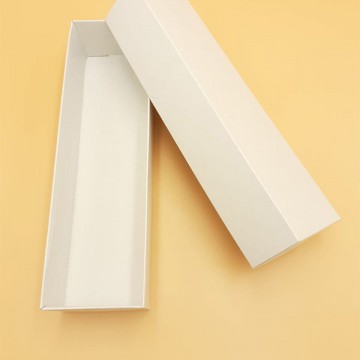 Μπιζόκουτο Χάρτινο No. 28*8*6 (Κραφτ-Λευκό)