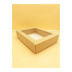 Κουτί Χάρτινο  34 x 25,5 x 8 (με παράθυρο)