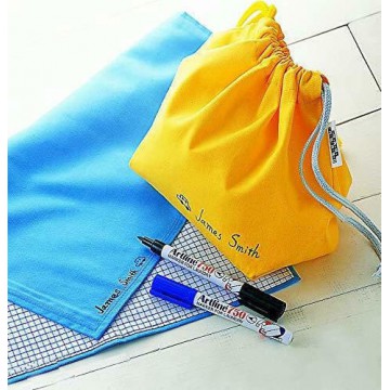 Artline 750 Μαρκαδόρος Μαύρος Ανεξίτηλος για Ύφασμα 0.7mm