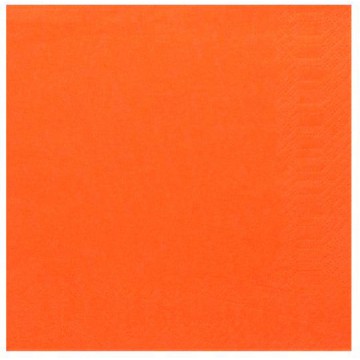Finezza Χαρτοπετσέτα Πολυτελείας 2Φ Πορτοκαλί 33x33εκ. 85τμχ
