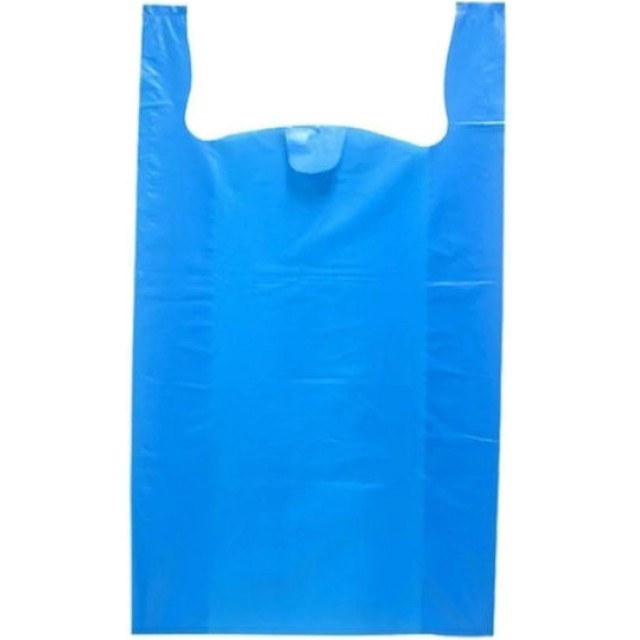 Σακούλα Νάυλον Χαρτοπλαστ Μπλε (φανελάκι) Νο60