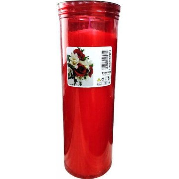 Κερί Για Μνήματα (Κόκκινο) 100h