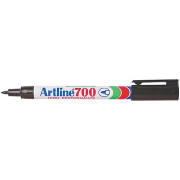 Artline 700 Ανεξίτηλος Μαρκαδόρος Μαύρος 0.7mm