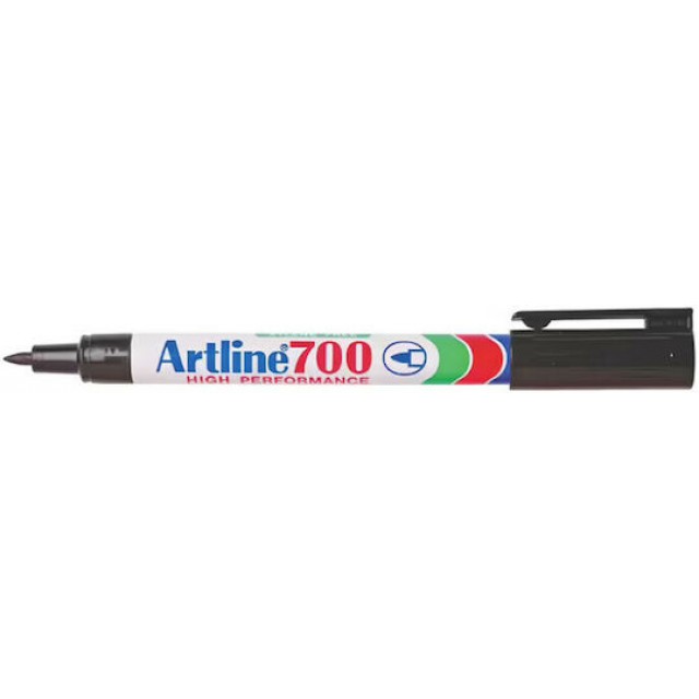 Artline 700 Ανεξίτηλος Μαρκαδόρος Μαύρος 0.7mm