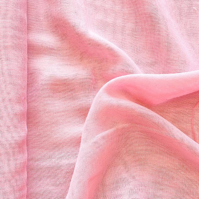 Ροζ Γάζα Βαμβακερή 